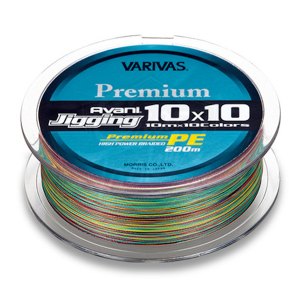 Плетеный шнур Varivas Avani Jigging Premium PEx4 10x10 200m #2