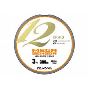 Плетеный шнур Daiwa Megasensor 12 Braid #1.2