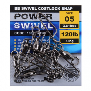 Карабин с вертлюгом Trabucco Power BB Swivel №05